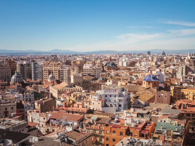 Valencia skyline at sunset (placeholder image)