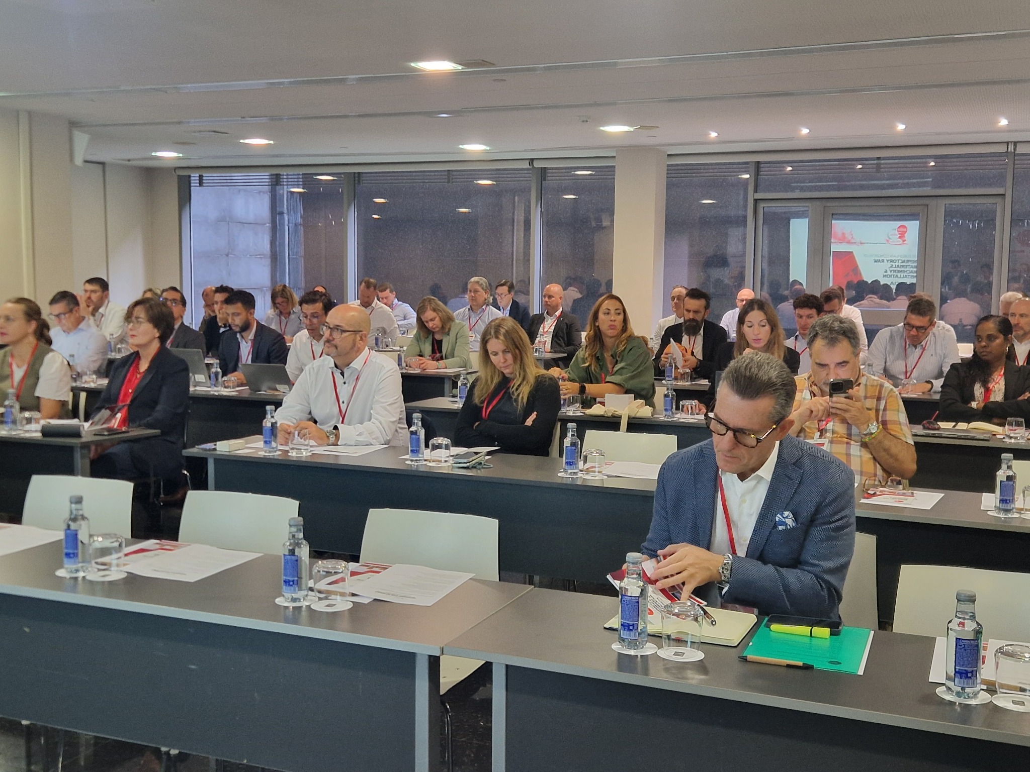 Delegates attending the XIII European Congress of ANFRE
