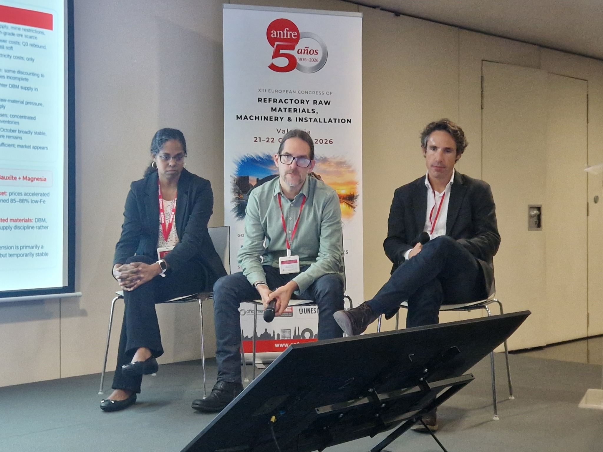 Industry experts participating in the ANFRE Congress
